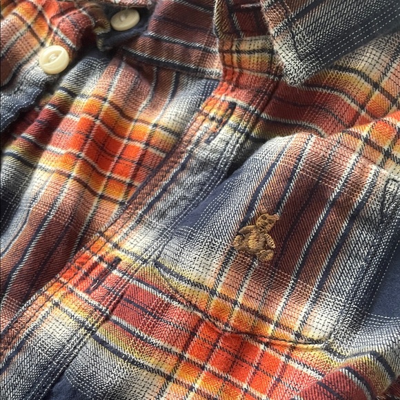 GAP Other - Baby Gap Plaid Button-Up Baby Onesie